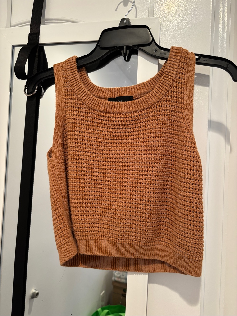 Lulu's Rust Knit Tank Top